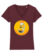 Ulei extravirgin Tricou mânecă scurtă guler V Damă Evoker