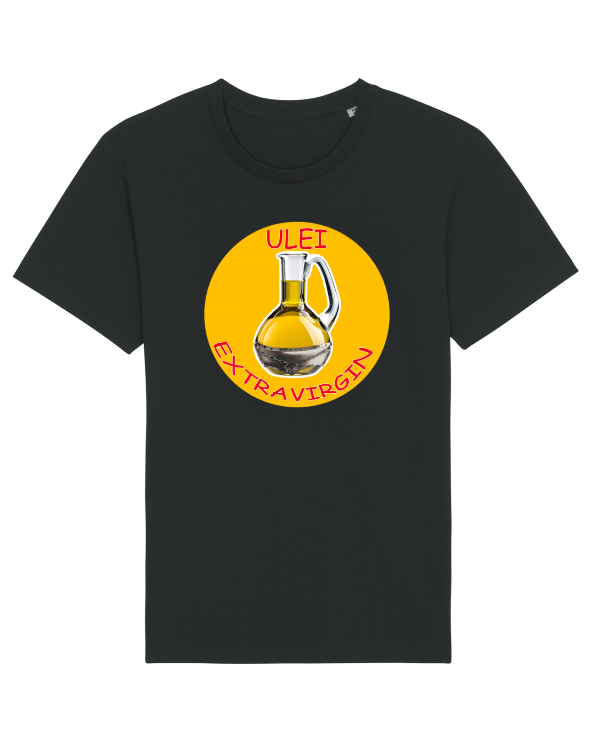 Tricou mânecă scurtă Unisex Rocker Black