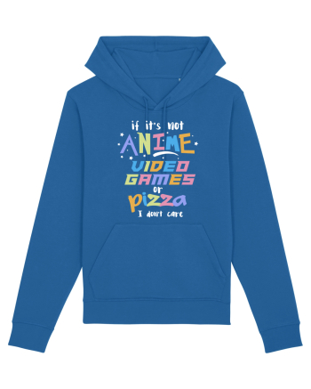Anime Video games or Pizza Royal Blue