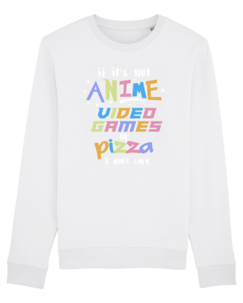 Anime Video games or Pizza White