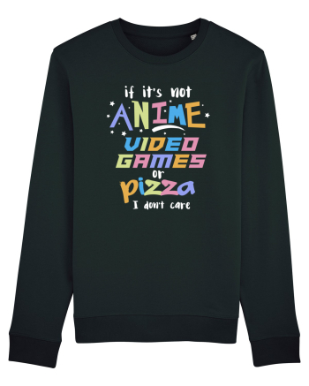 Anime Video games or Pizza Black
