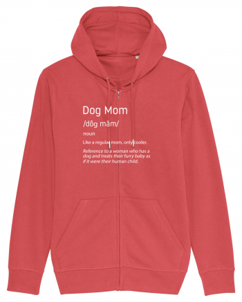 Definition Dog mom Carmine Red