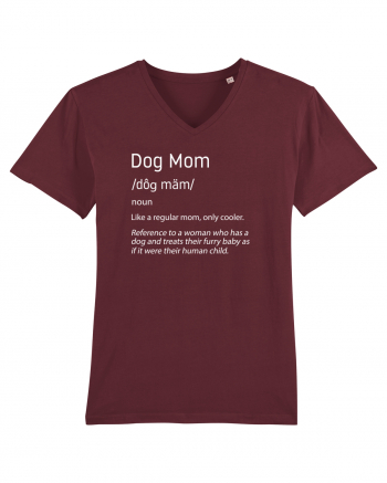 Definition Dog mom Burgundy