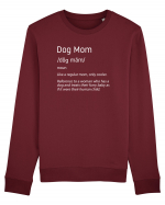 Definition Dog mom Bluză mânecă lungă Unisex Rise
