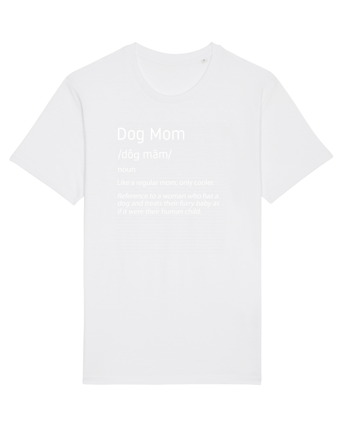Tricou mânecă scurtă Unisex Rocker White