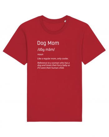 Definition Dog mom Red