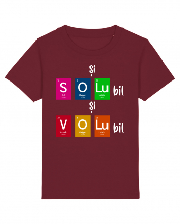 Și Solubil și Volubil Tricou mânecă scurtă  Copii Mini Creator