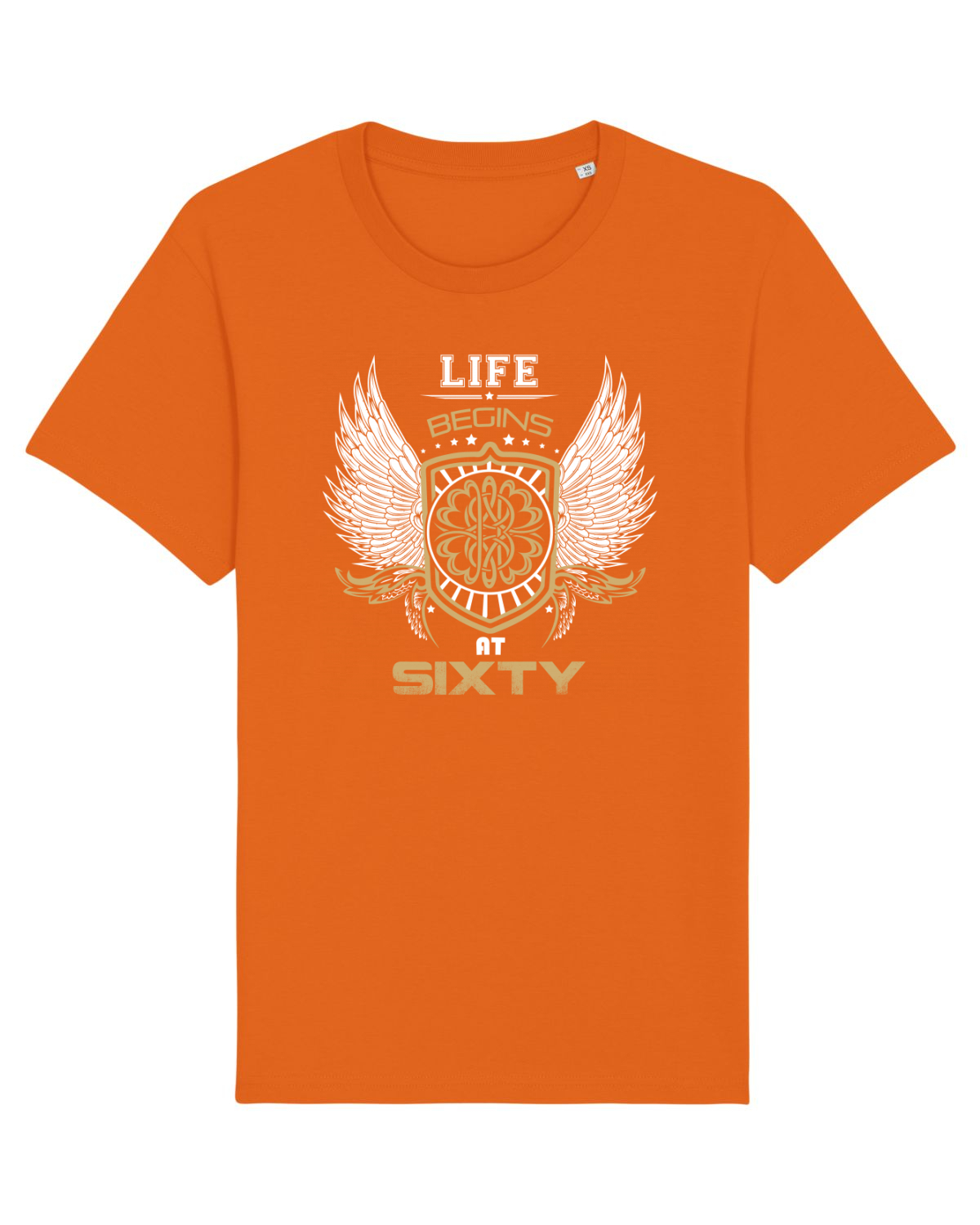 Tricou mânecă scurtă Unisex Rocker Bright Orange