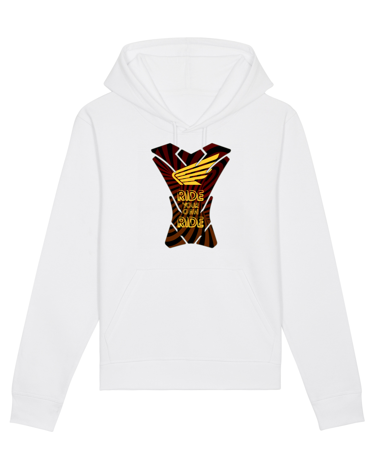 Hanorac Unisex Drummer White