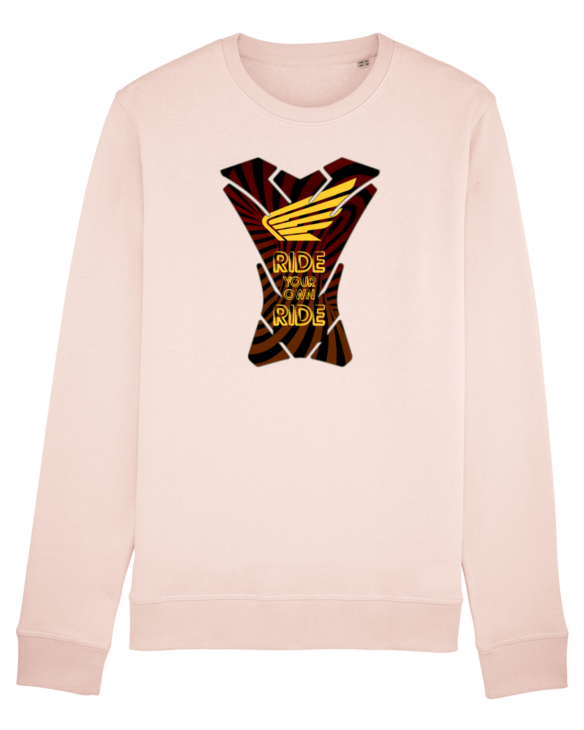 Bluză mânecă lungă Unisex Rise Candy Pink