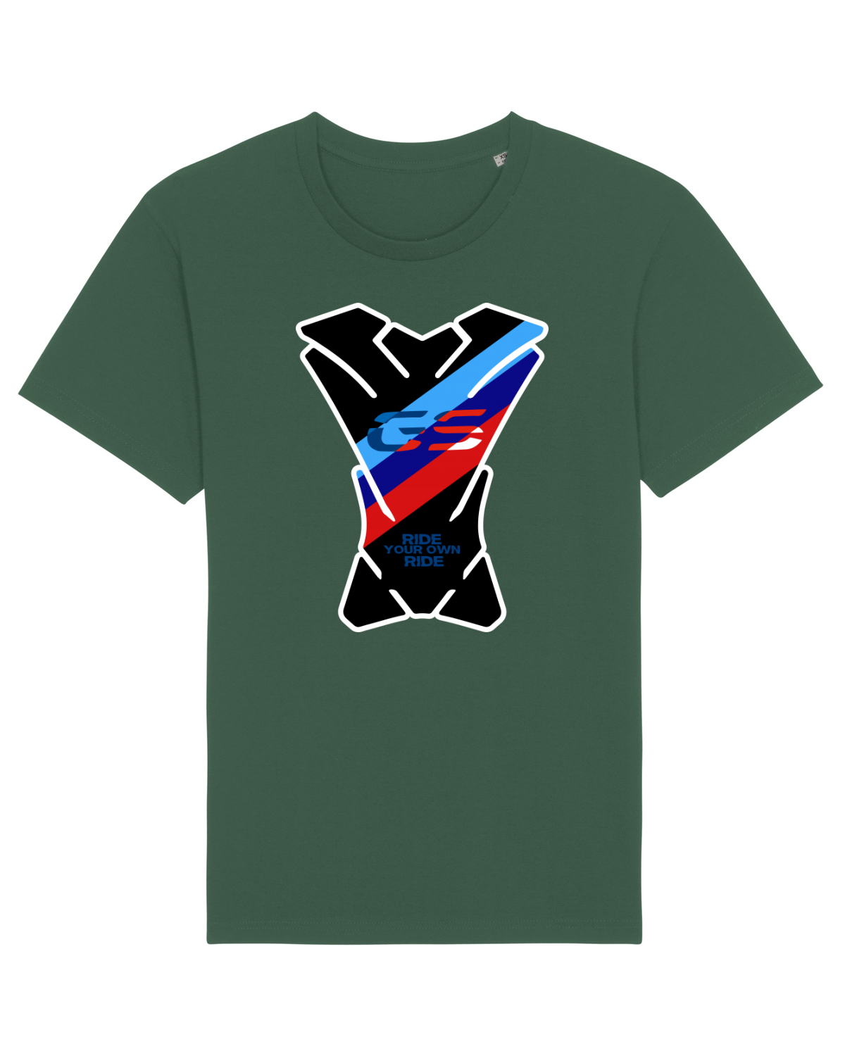 Tricou mânecă scurtă Unisex Rocker Bottle Green