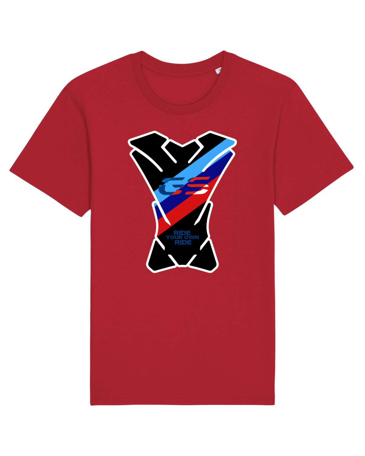 Tricou mânecă scurtă Unisex Rocker Red
