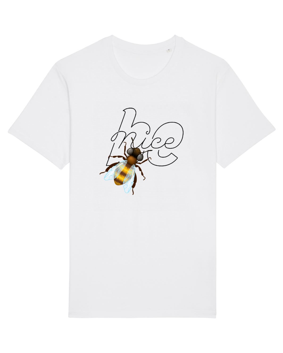 Tricou mânecă scurtă Unisex Rocker White