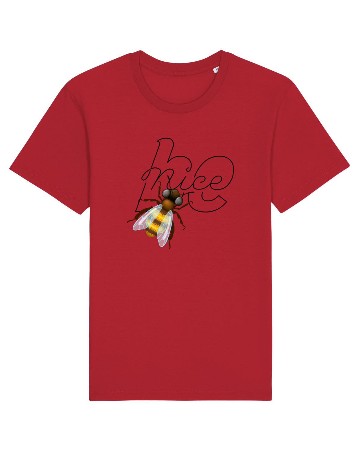 Tricou mânecă scurtă Unisex Rocker Red
