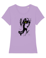 halflion Tricou mânecă scurtă guler larg fitted Damă Expresser
