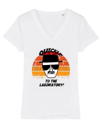 tothelab Tricou mânecă scurtă guler V Damă Evoker