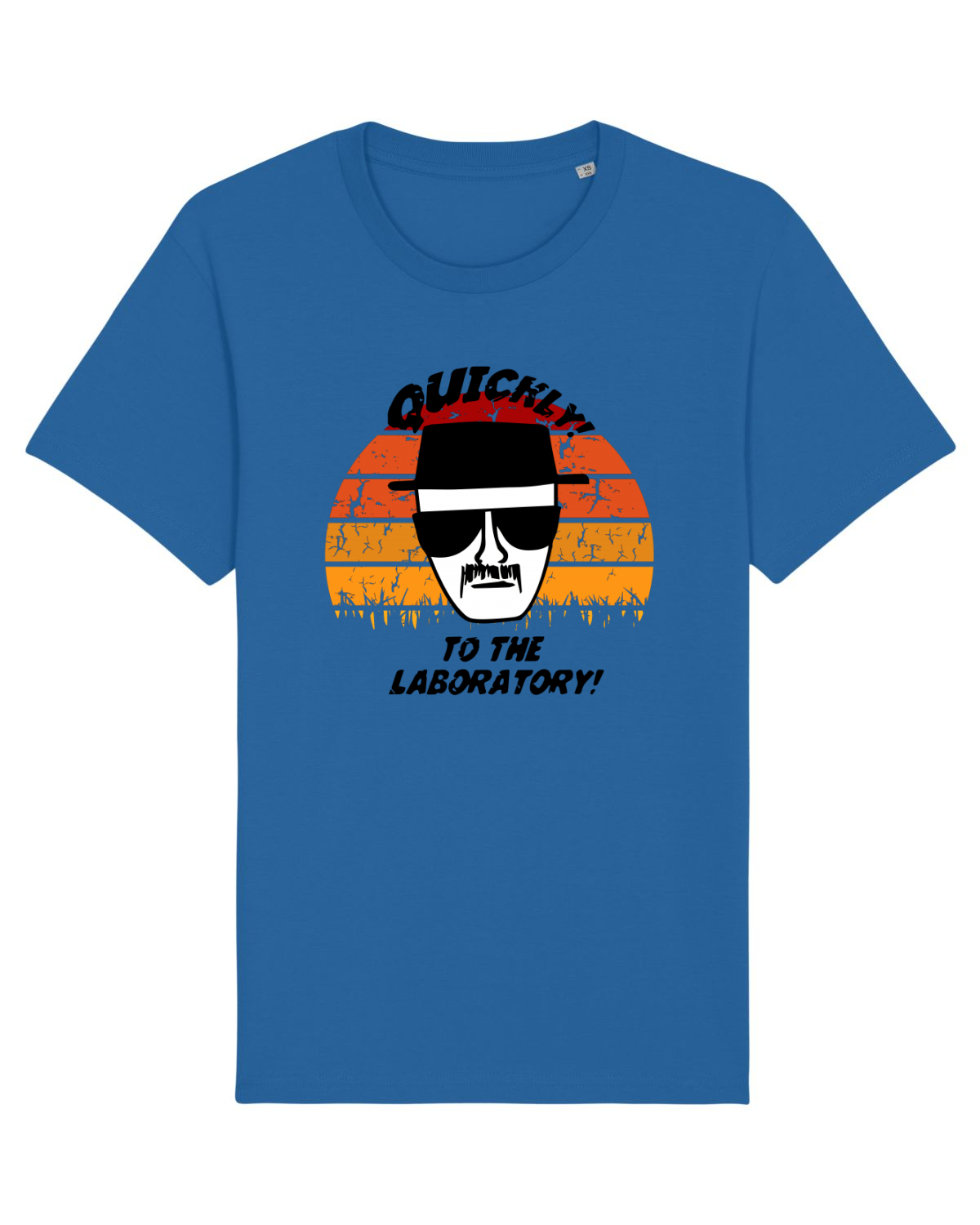 Tricou mânecă scurtă Unisex Rocker Royal Blue