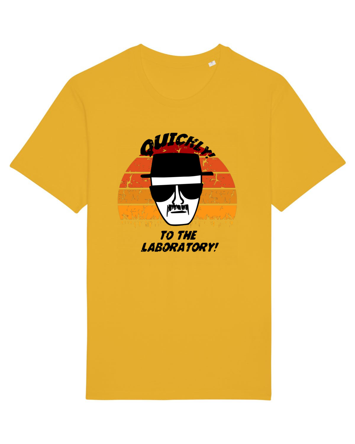 Tricou mânecă scurtă Unisex Rocker Spectra Yellow