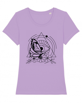 Mystycal Butterfly and the Eye of Providence Lavender Dawn