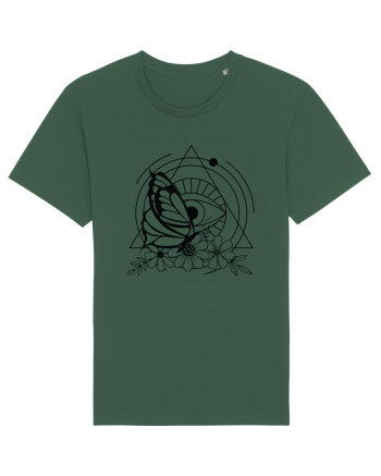 Mystycal Butterfly and the Eye of Providence Bottle Green