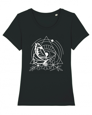 Mystycal Butterfly and the Eye of Providence Black
