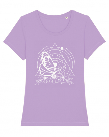 Mystycal Butterfly and the Eye of Providence Lavender Dawn