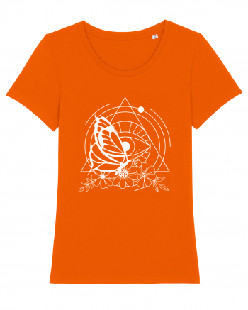 Mystycal Butterfly and the Eye of Providence Bright Orange