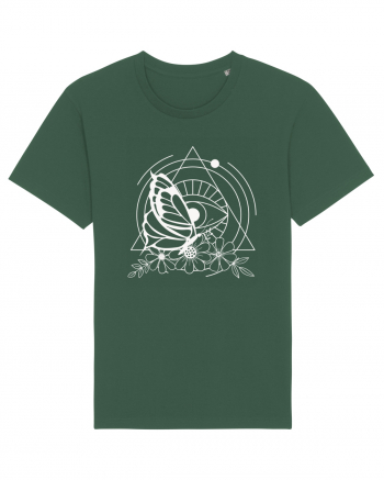 Mystycal Butterfly and the Eye of Providence Bottle Green