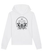 Mystycal Butterfly Full Moon Hanorac Unisex Drummer