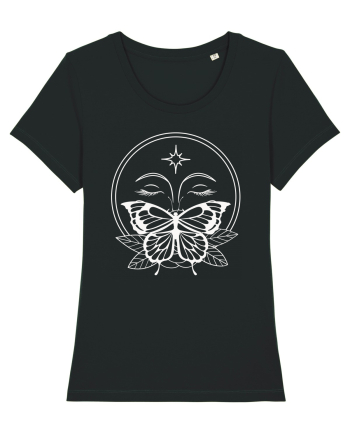Mystycal Butterfly Full Moon Black