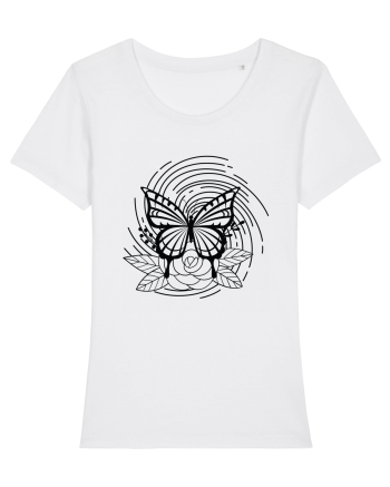 Mystycal Butterfly White