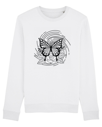 Mystycal Butterfly White