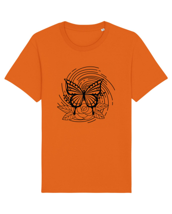 Mystycal Butterfly Bright Orange