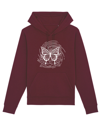 Mystycal Butterfly Burgundy