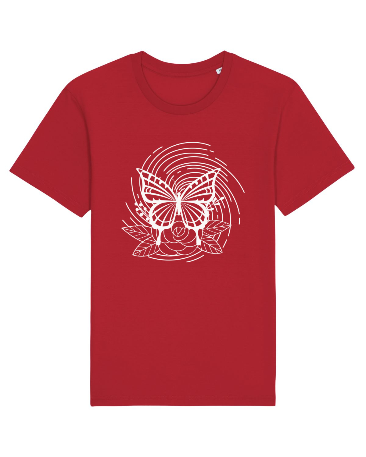Tricou mânecă scurtă Unisex Rocker Red