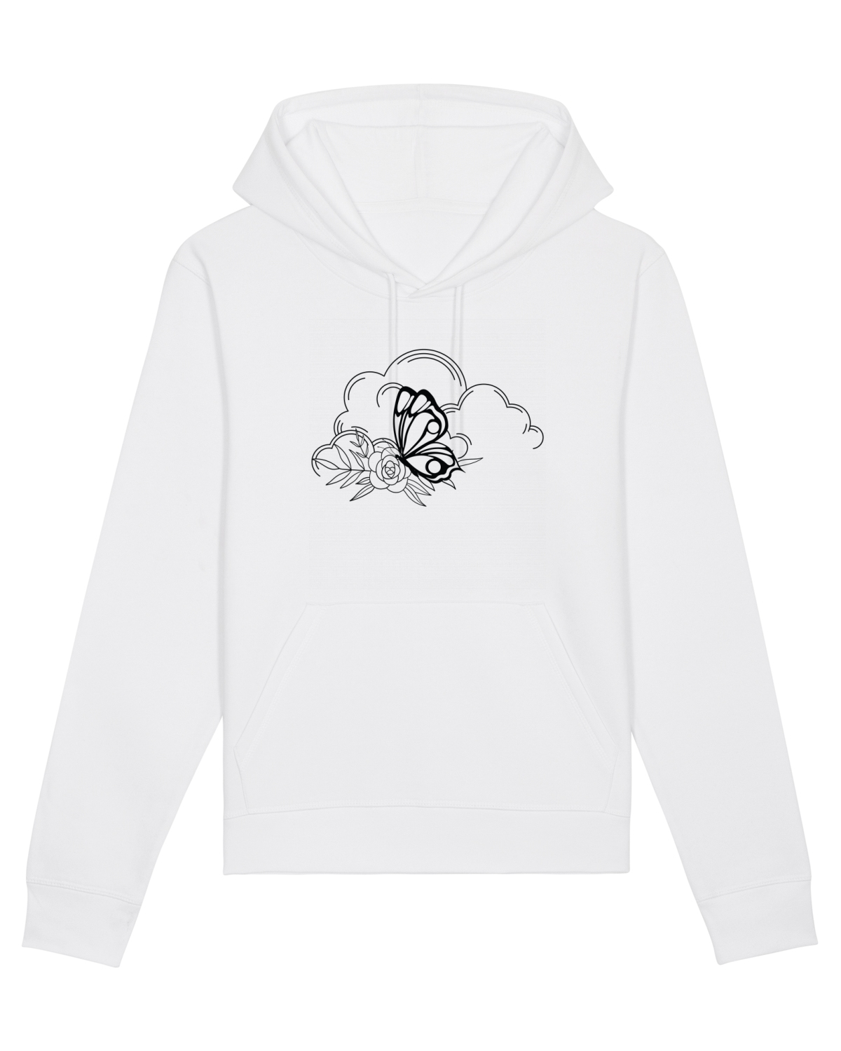 Hanorac Unisex Drummer White