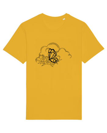 Mystycal Butterfly Clouds Spectra Yellow