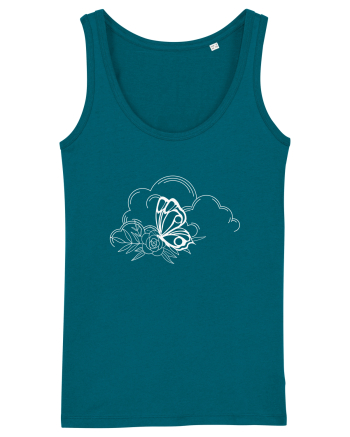 Mystycal Butterfly Clouds Ocean Depth