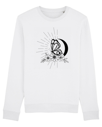 Mystycal Butterfly Moon White