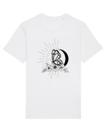 Mystycal Butterfly Moon Tricou mânecă scurtă Unisex Rocker