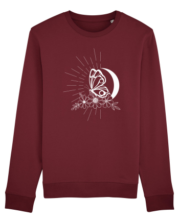 Mystycal Butterfly Moon Burgundy