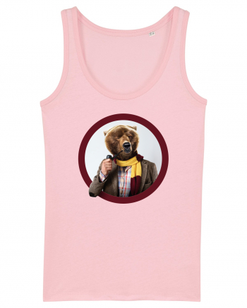 Art bear / ursul artist Cotton Pink