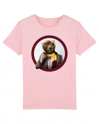 Art bear / ursul artist Cotton Pink