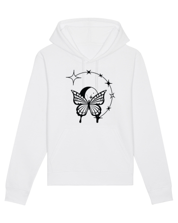 Mystycal Butterfly Stars White