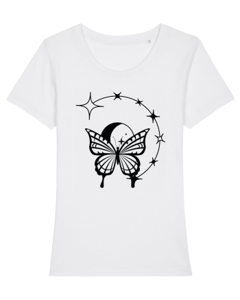 Mystycal Butterfly Stars White