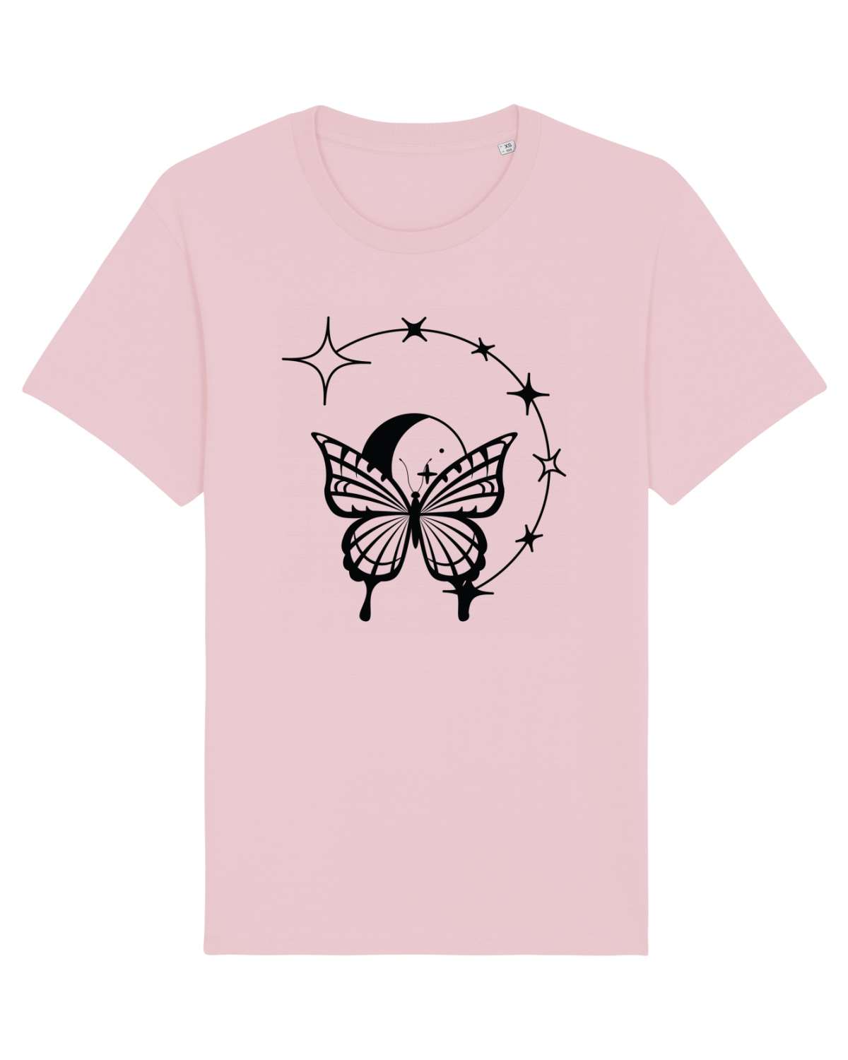Tricou mânecă scurtă Unisex Rocker Cotton Pink