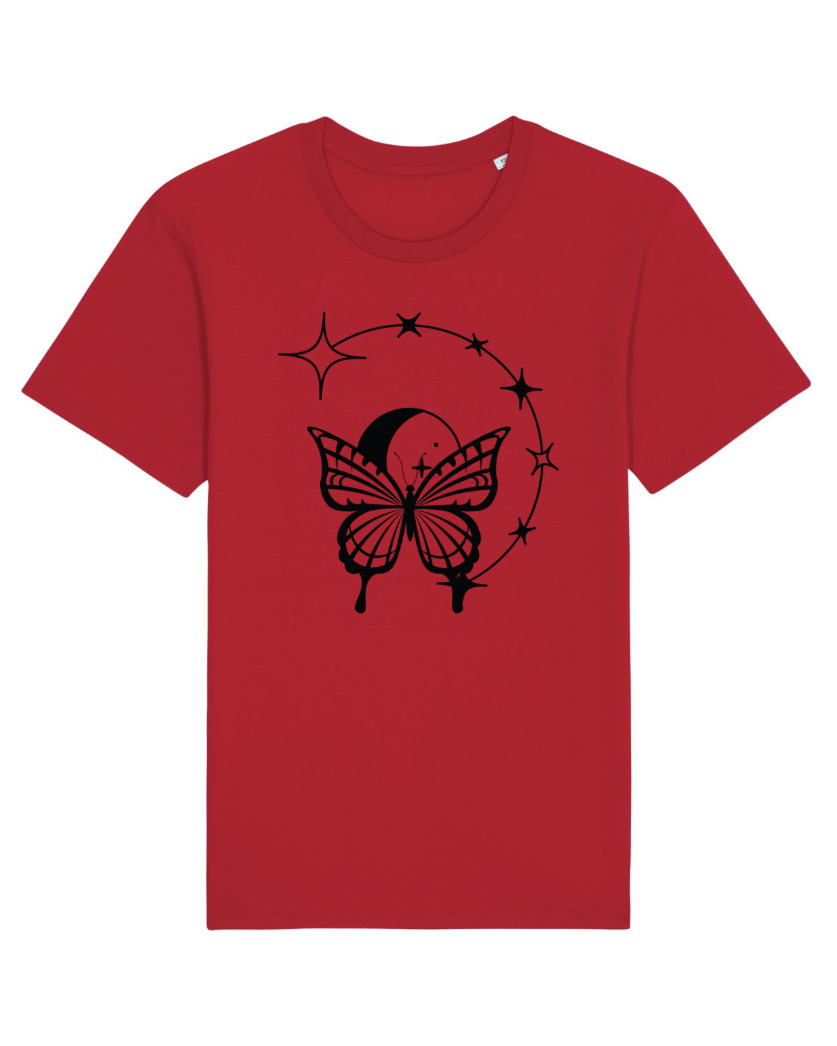 Tricou mânecă scurtă Unisex Rocker Red