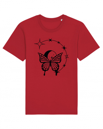 Mystycal Butterfly Stars Red