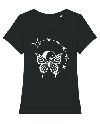 Mystycal Butterfly Stars Black