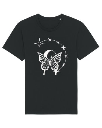 Mystycal Butterfly Stars Black